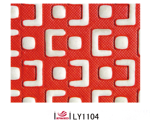 Double color cold decorative pattern