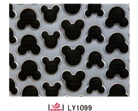 Double color cold decorative pattern