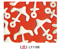 Double color cold decorative pattern